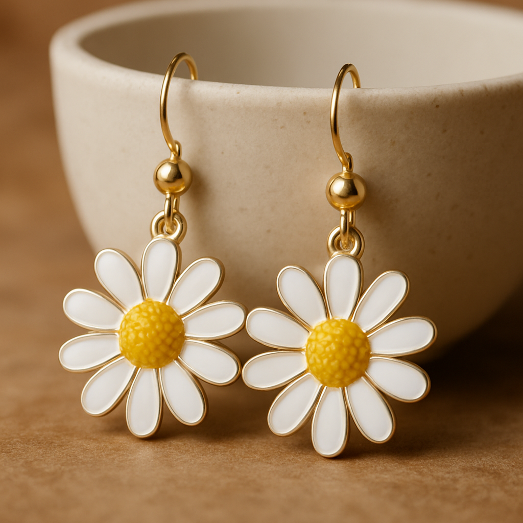 Daisy Drop Earrings