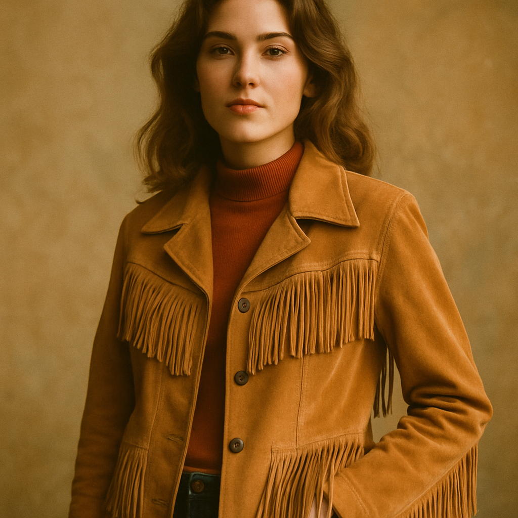 70s Suede Fringe Jacket