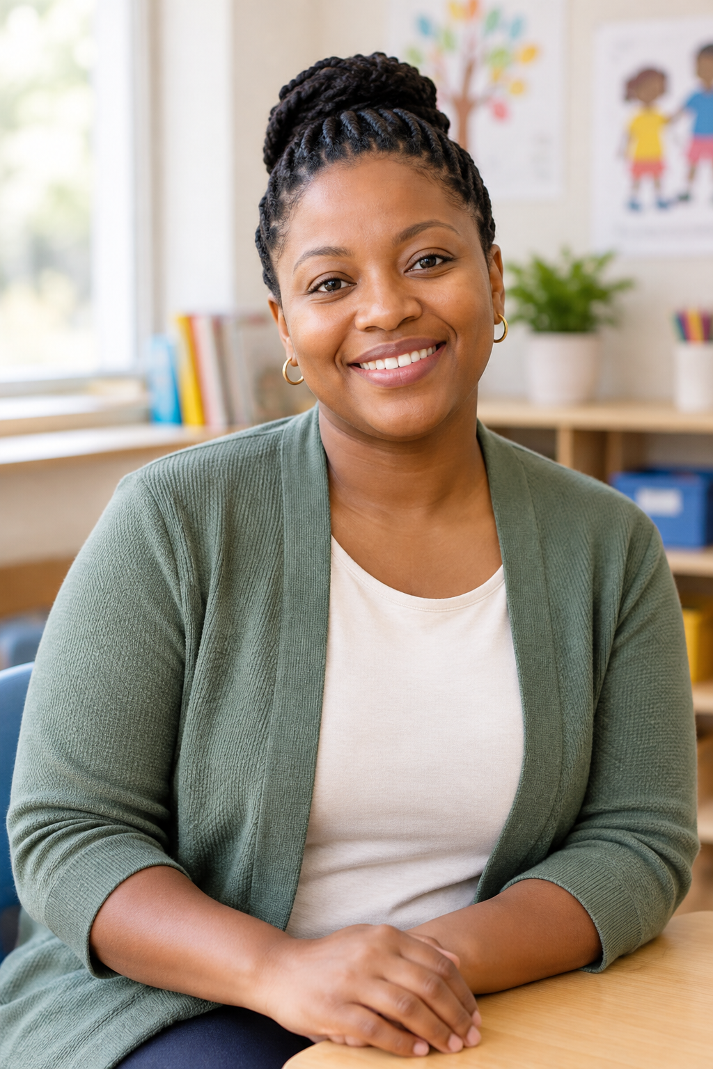 Portrait of Rehema Ndlovu, Child Care Coordinator