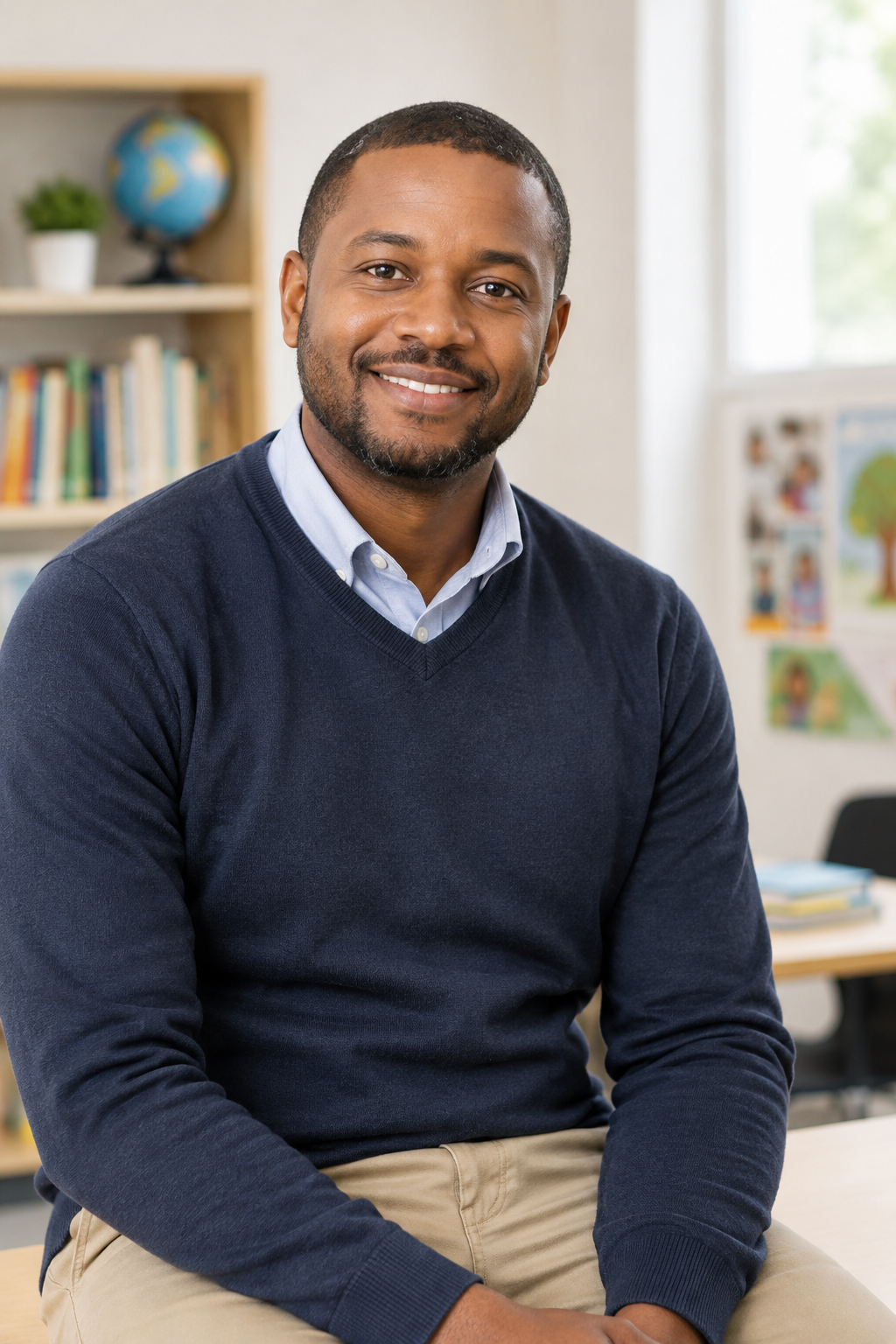 Portrait of Daniel Sanga, Training Mentor