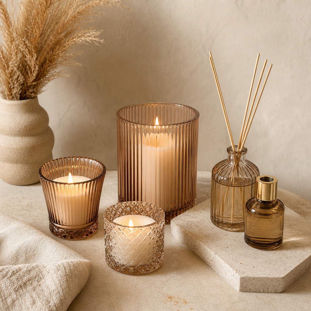 Decorative candle and fragrance ornaments