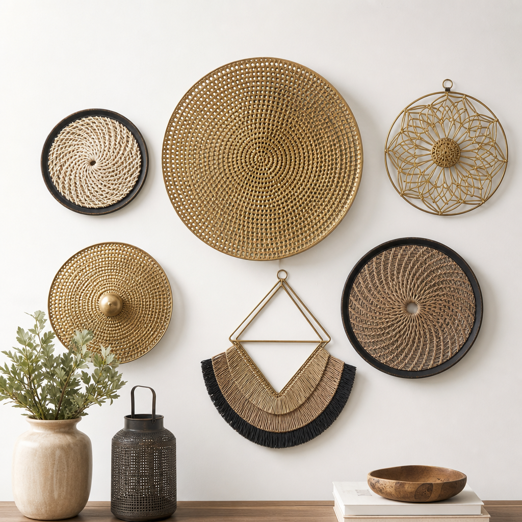 Decorative wall hanging ornaments