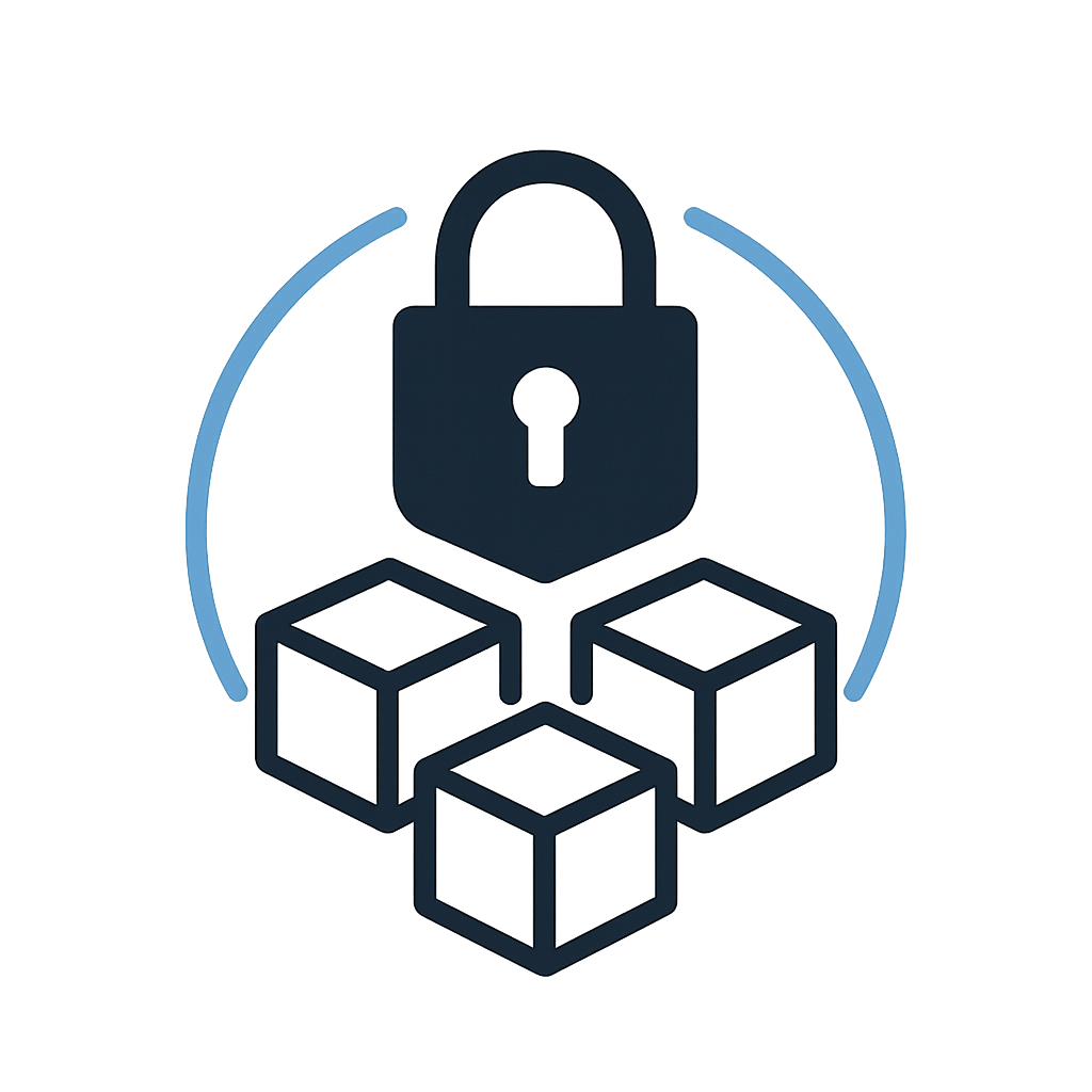 Secure Blockchain Icon
