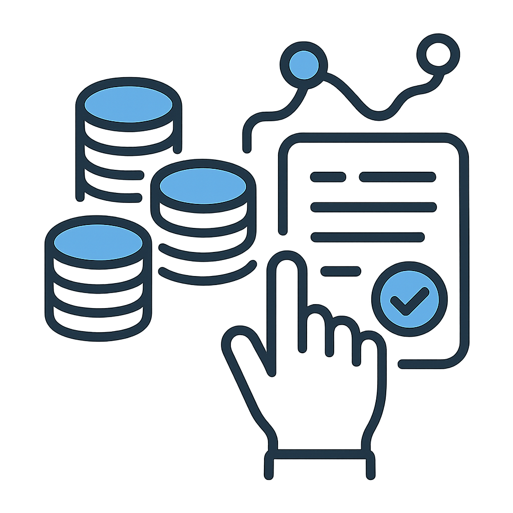 Investment program icon