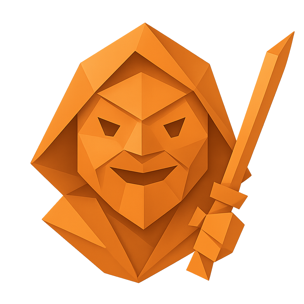 Jedi origami-style avatar