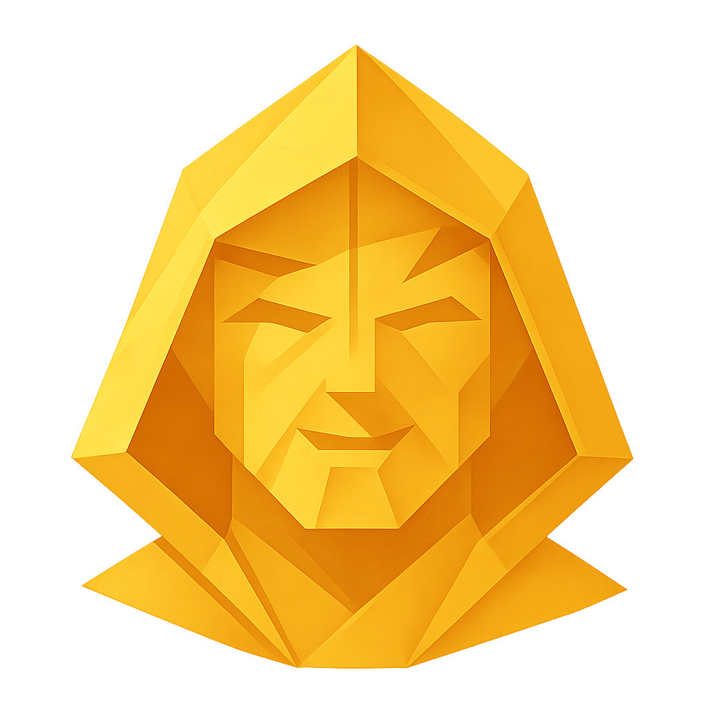 Jedi origami-style avatar