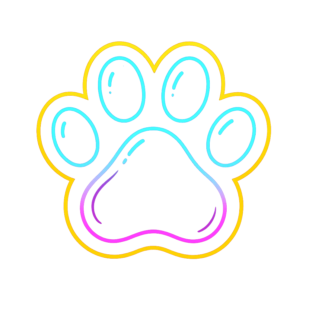 Small neon sticker-style Pump.fun icon slot