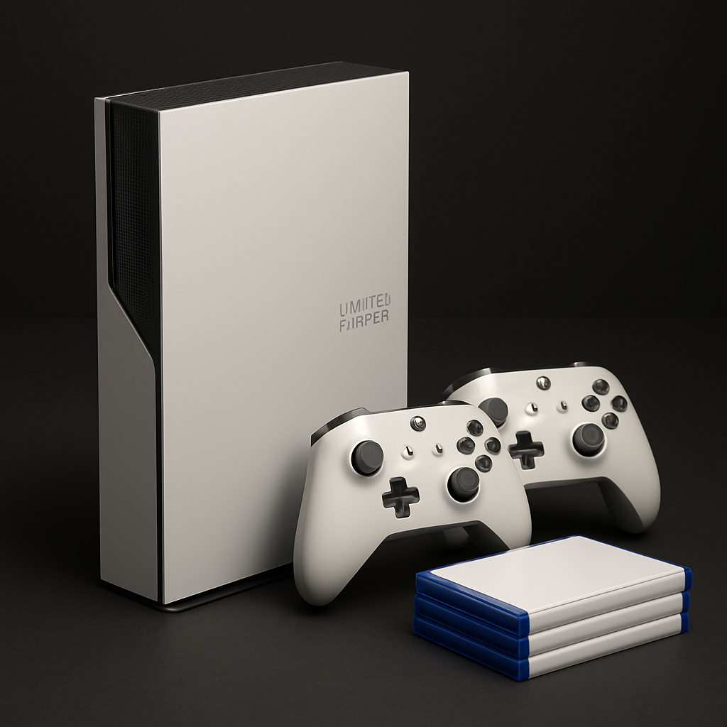 Consola de videojuegos edición limitada