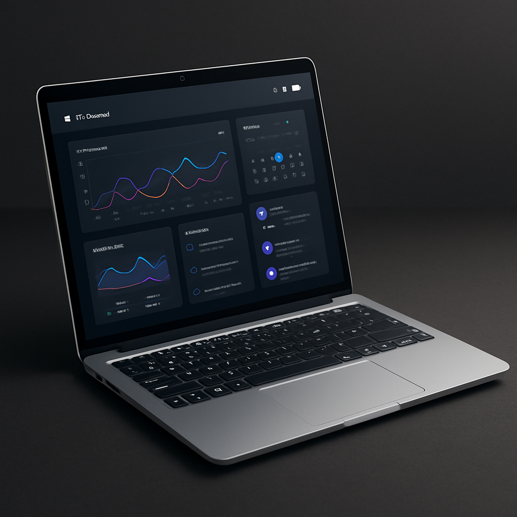 Laptop ultradelgada para productividad