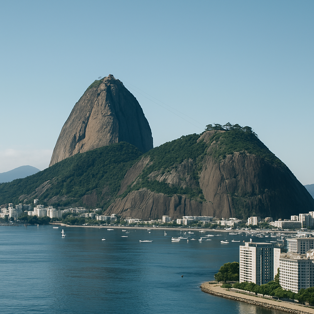 Sugarloaf Mountain and Guanabara Bay