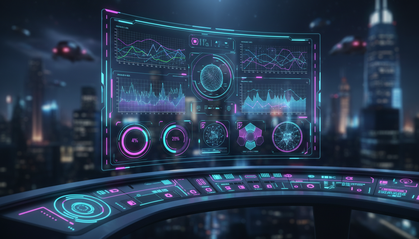 AI-powered dashboard interface project screenshot