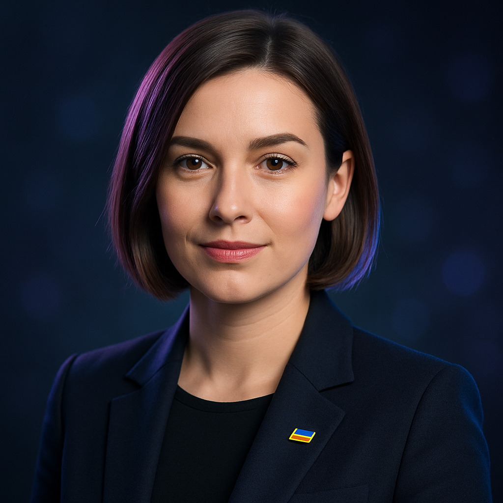 Portrait of Olena Hnatiuk