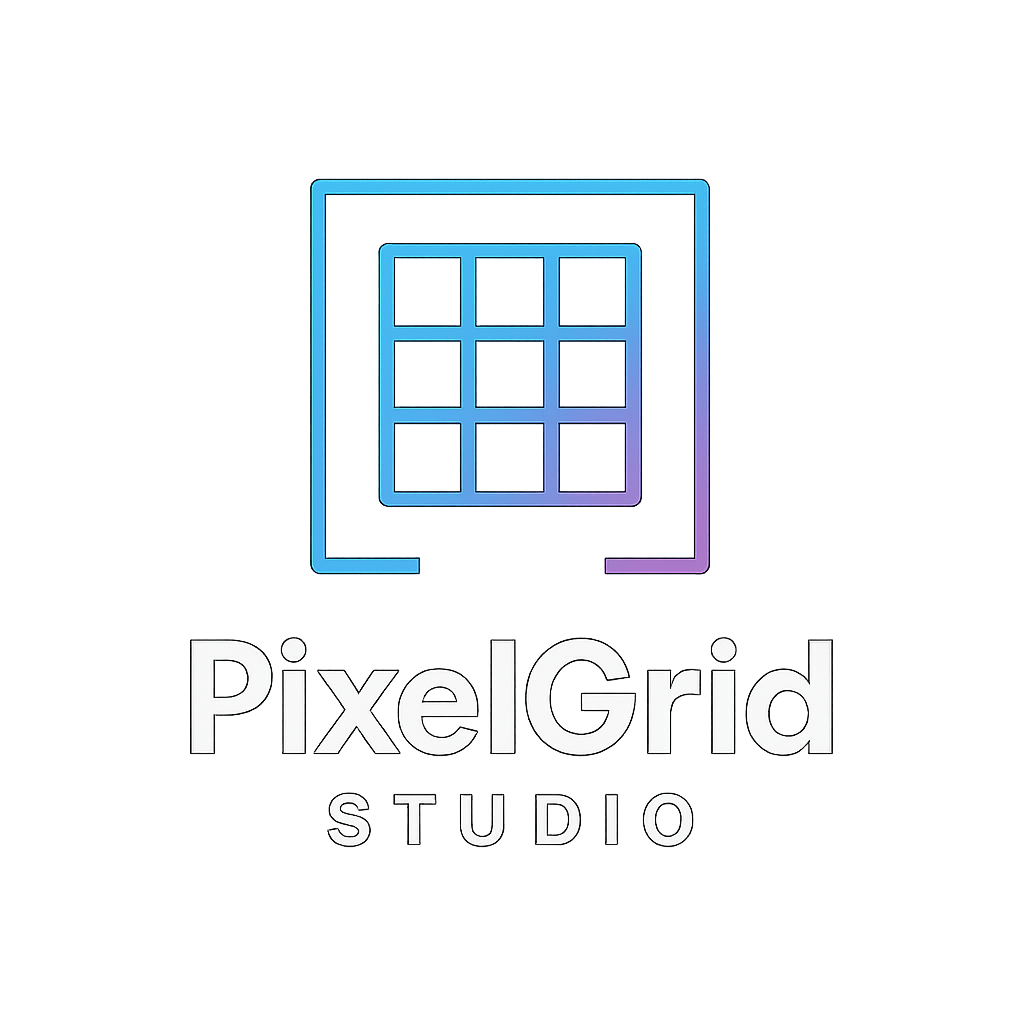 PixelGrid Studio logo