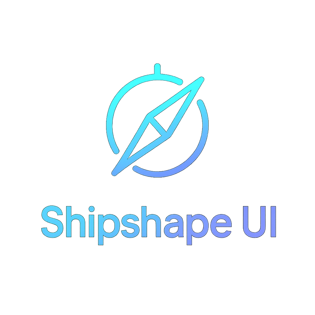Shipshape UI logo