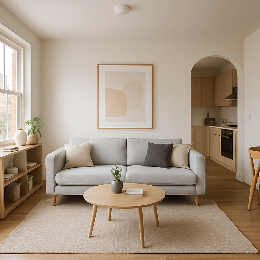 Apartment interior in Clapham