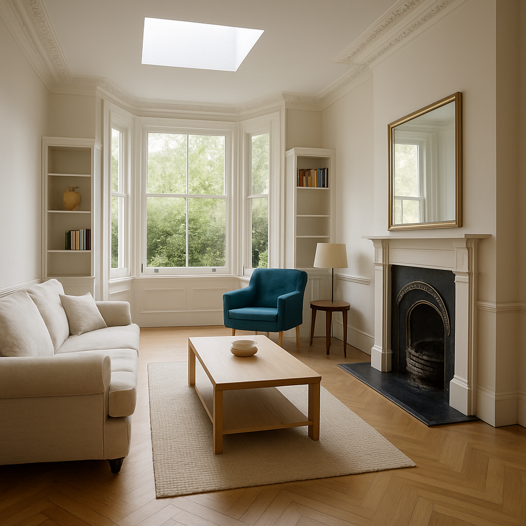 Apartment interior in Islington