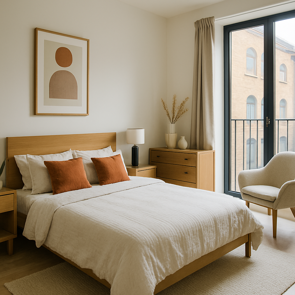 Apartment interior in Shoreditch