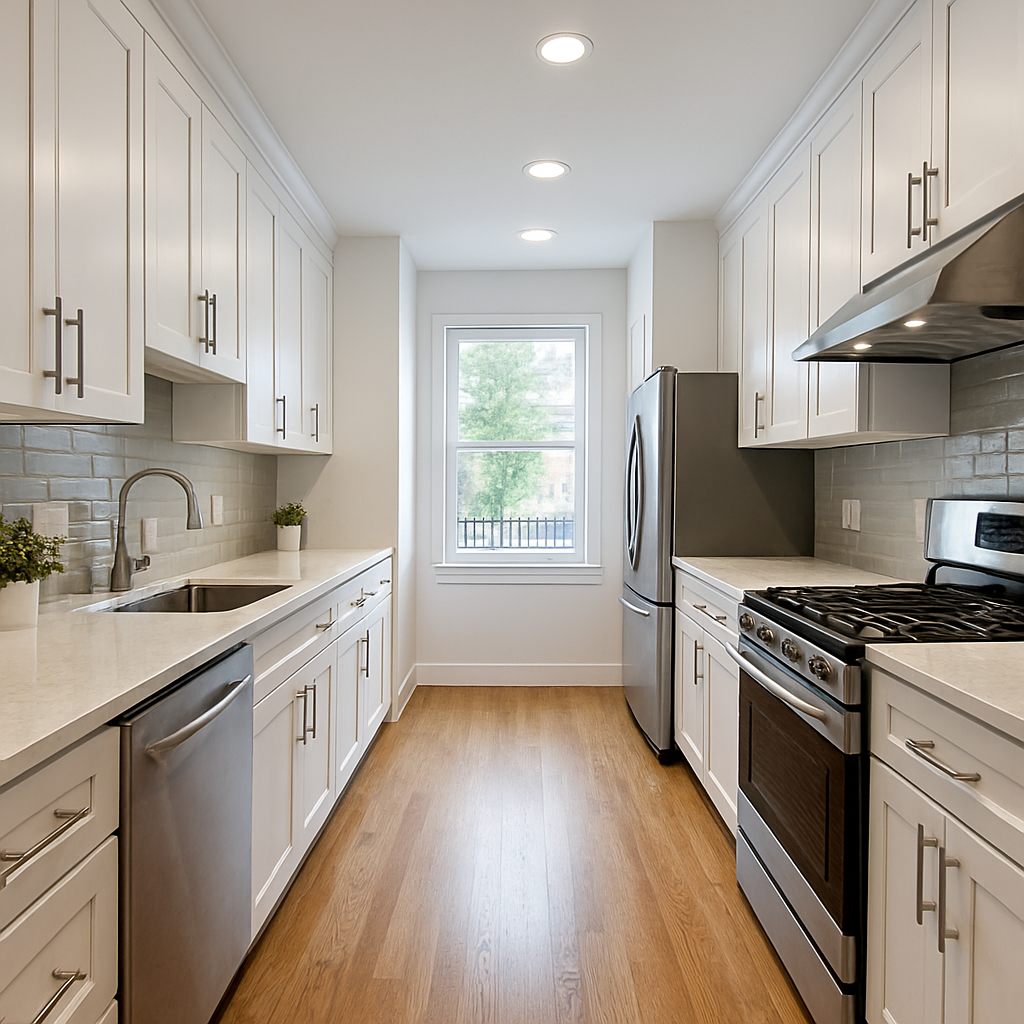 Apartment interior in Kensington
