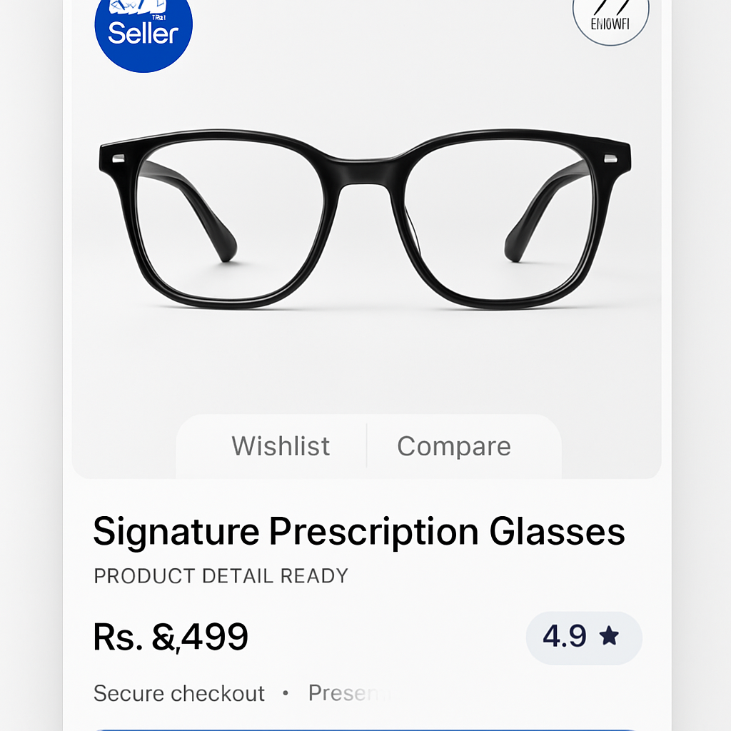 Signature Prescription Glasses product photo