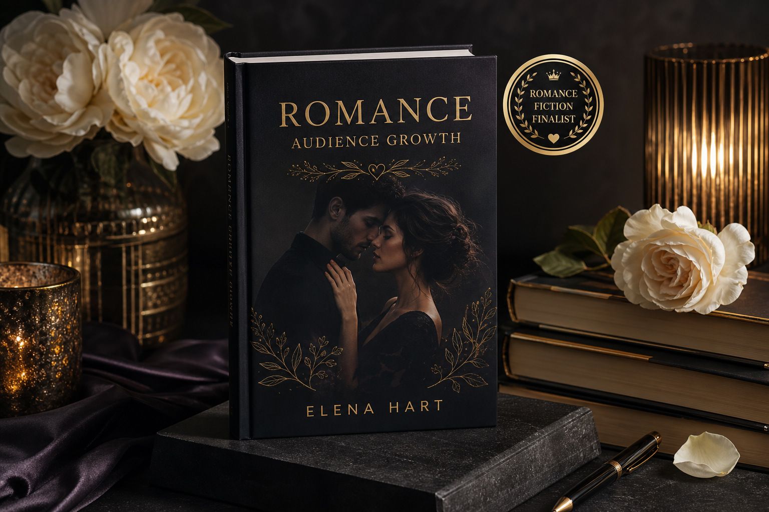 Premium campaign visual for Romance Audience Growth