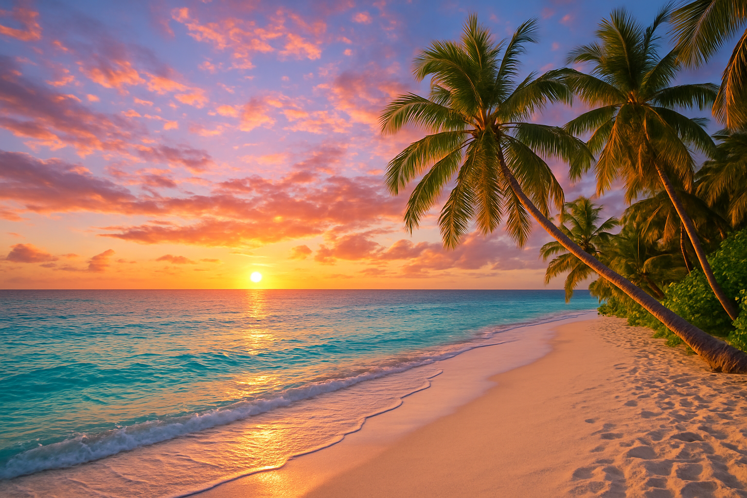 Dreamy tropical travel destination