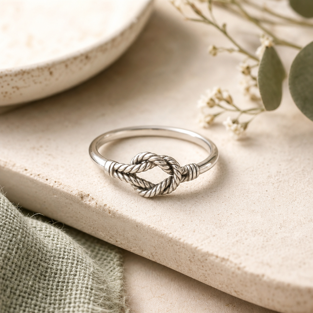Harbor Knot Ring handmade jewelry product photo