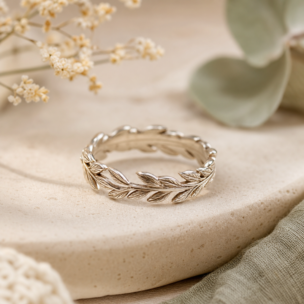 Willow Band Ring handmade jewelry product photo