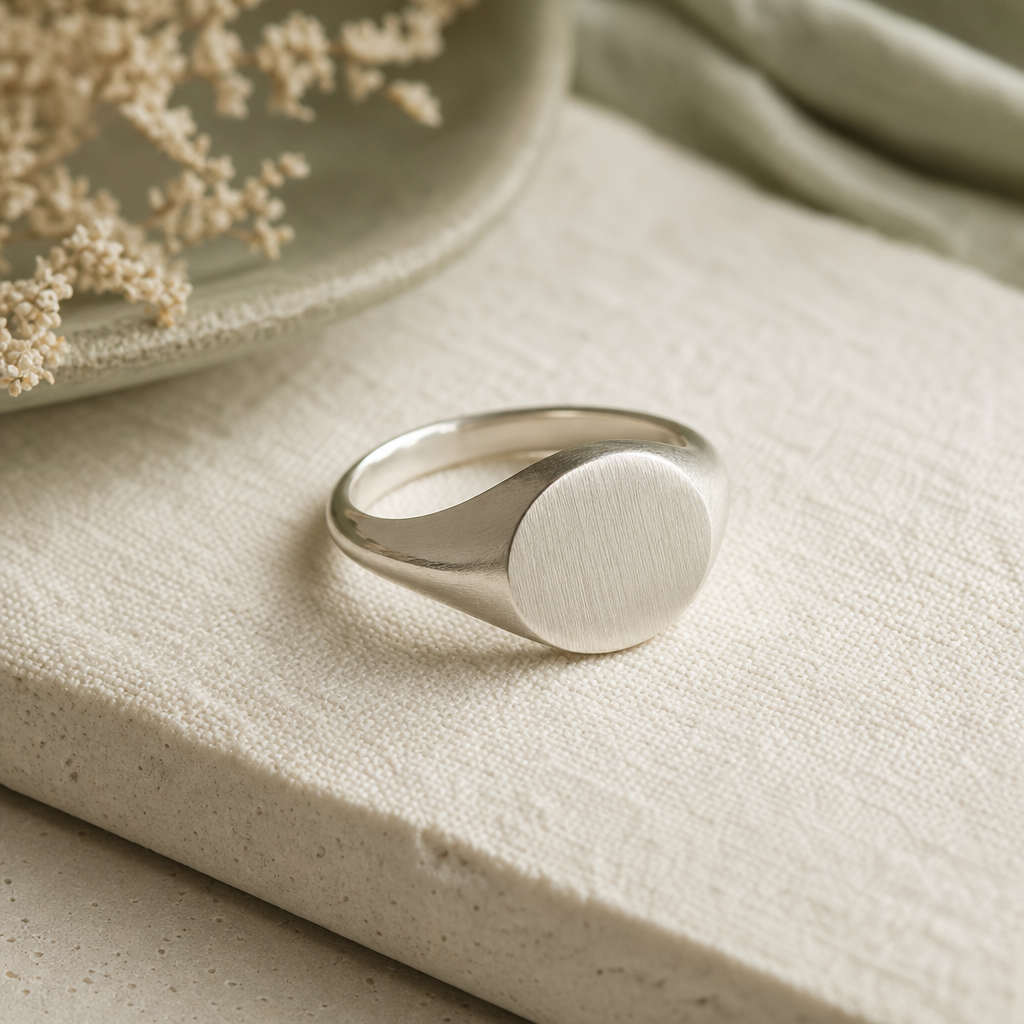 Luna Signet Ring