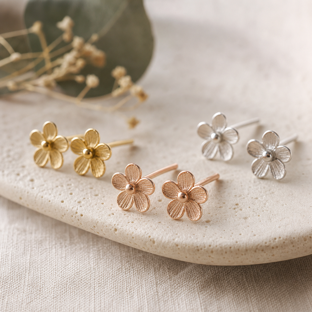 Petal Stud Set