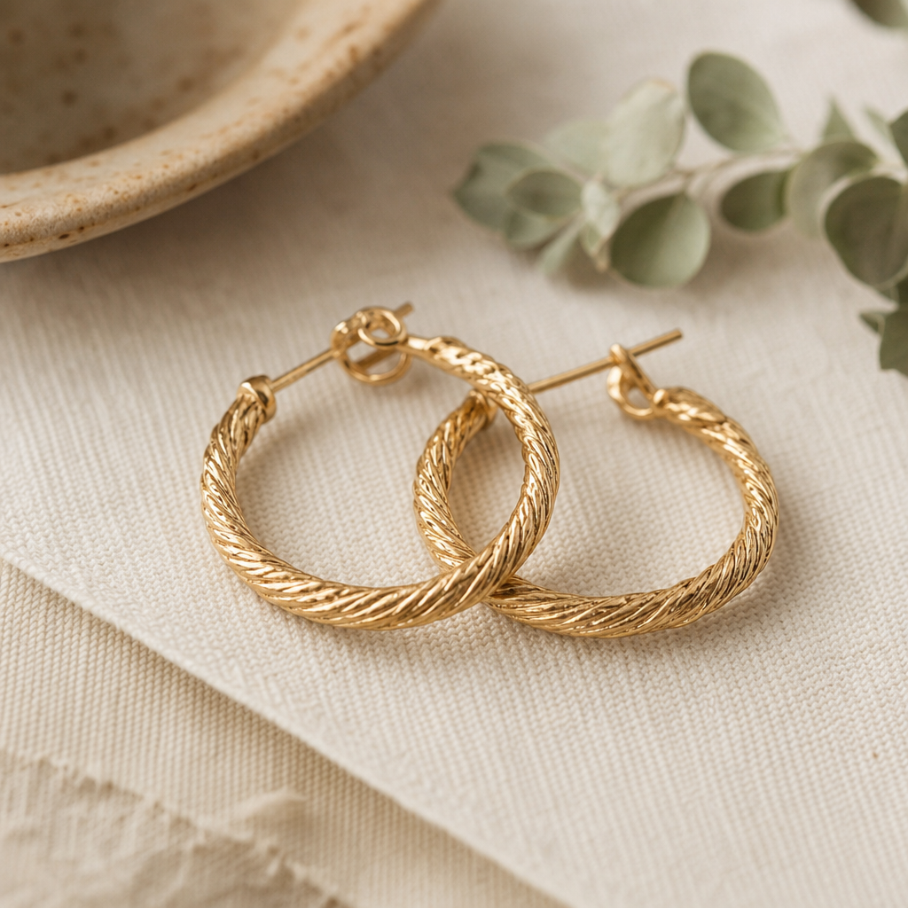 Threadlight Hoops