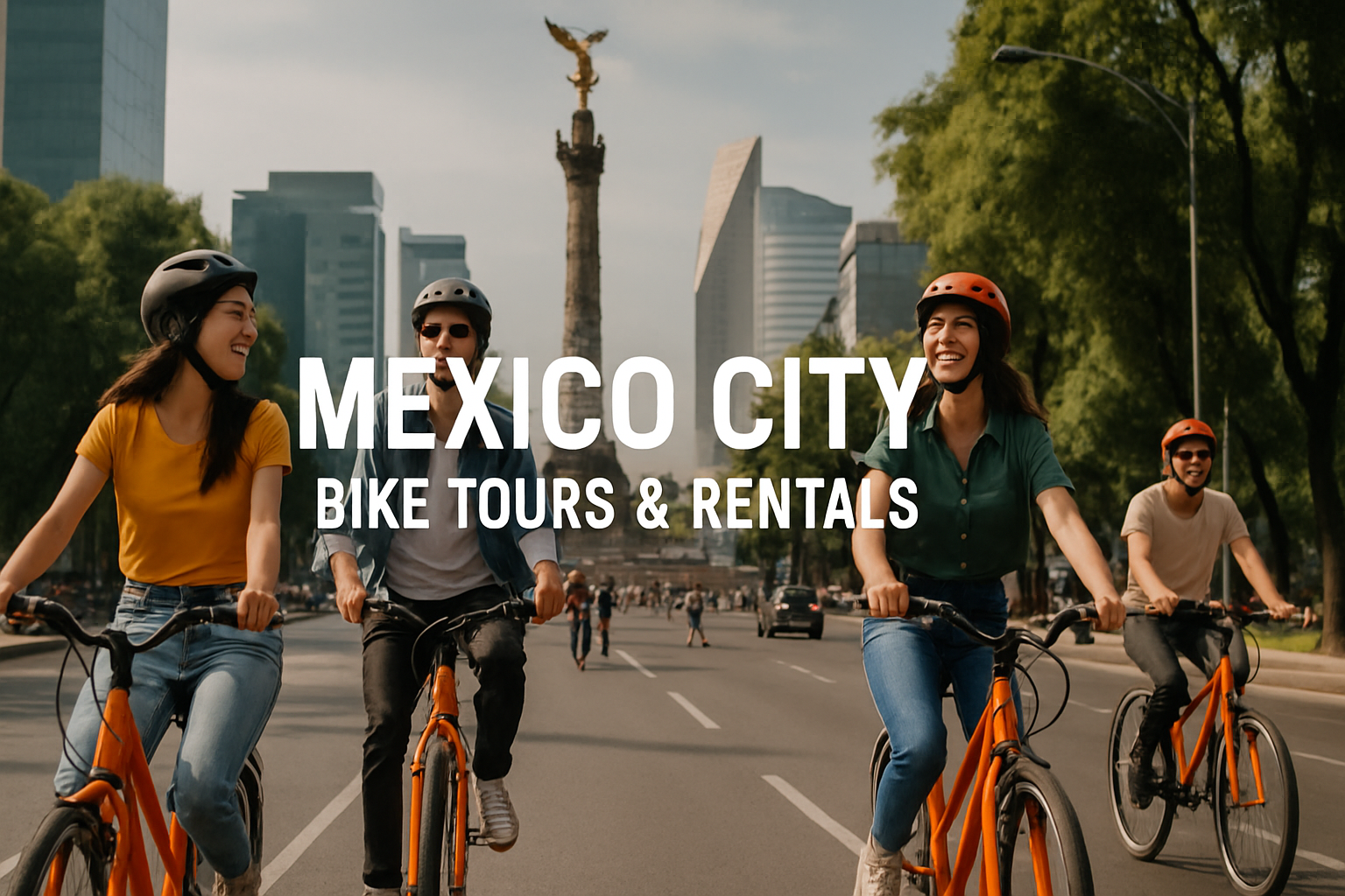 Highlight reel of Mexico City bike tours and rentals