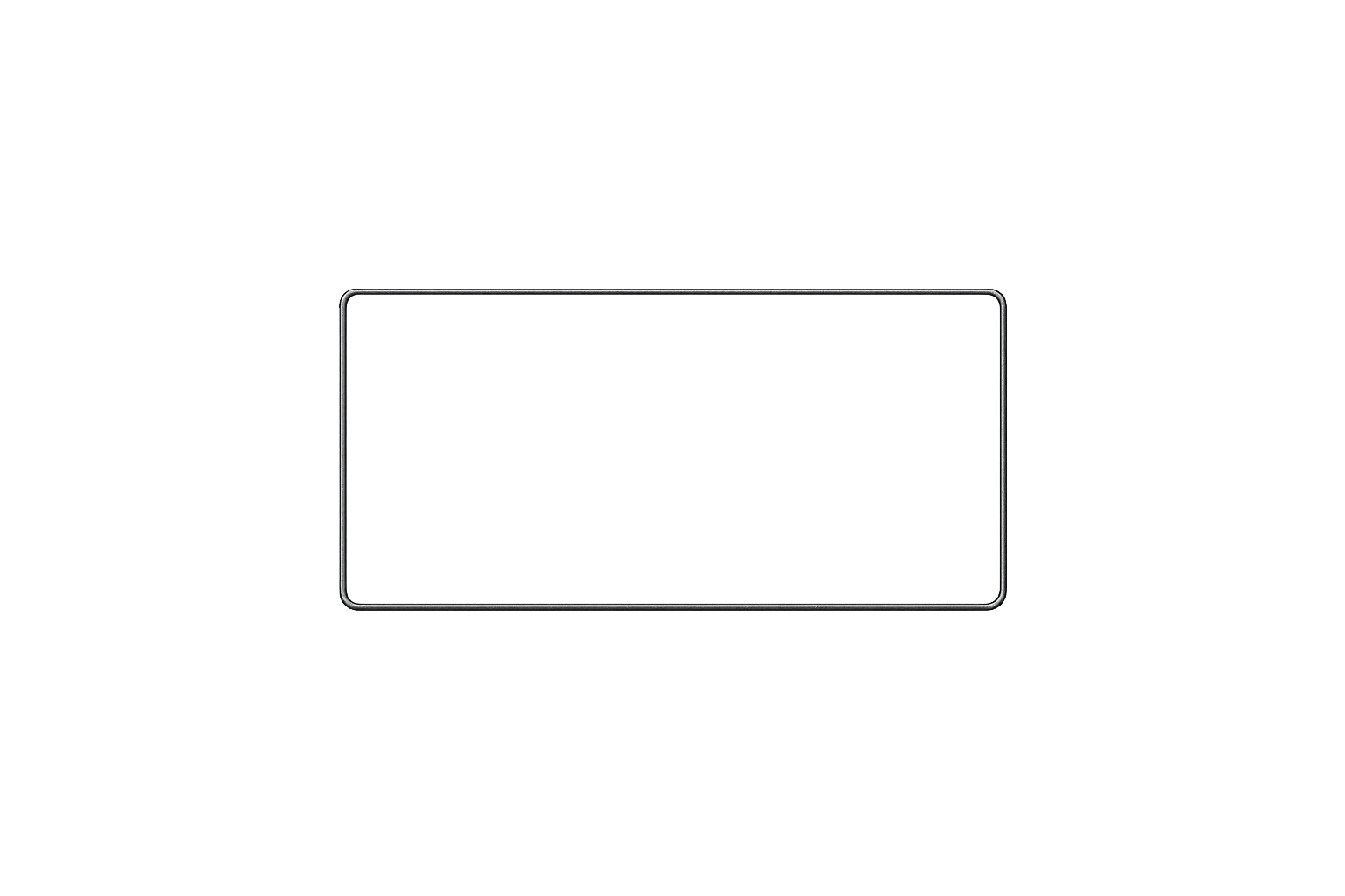 Empty mobile logo placeholder frame ready for manual logo upload