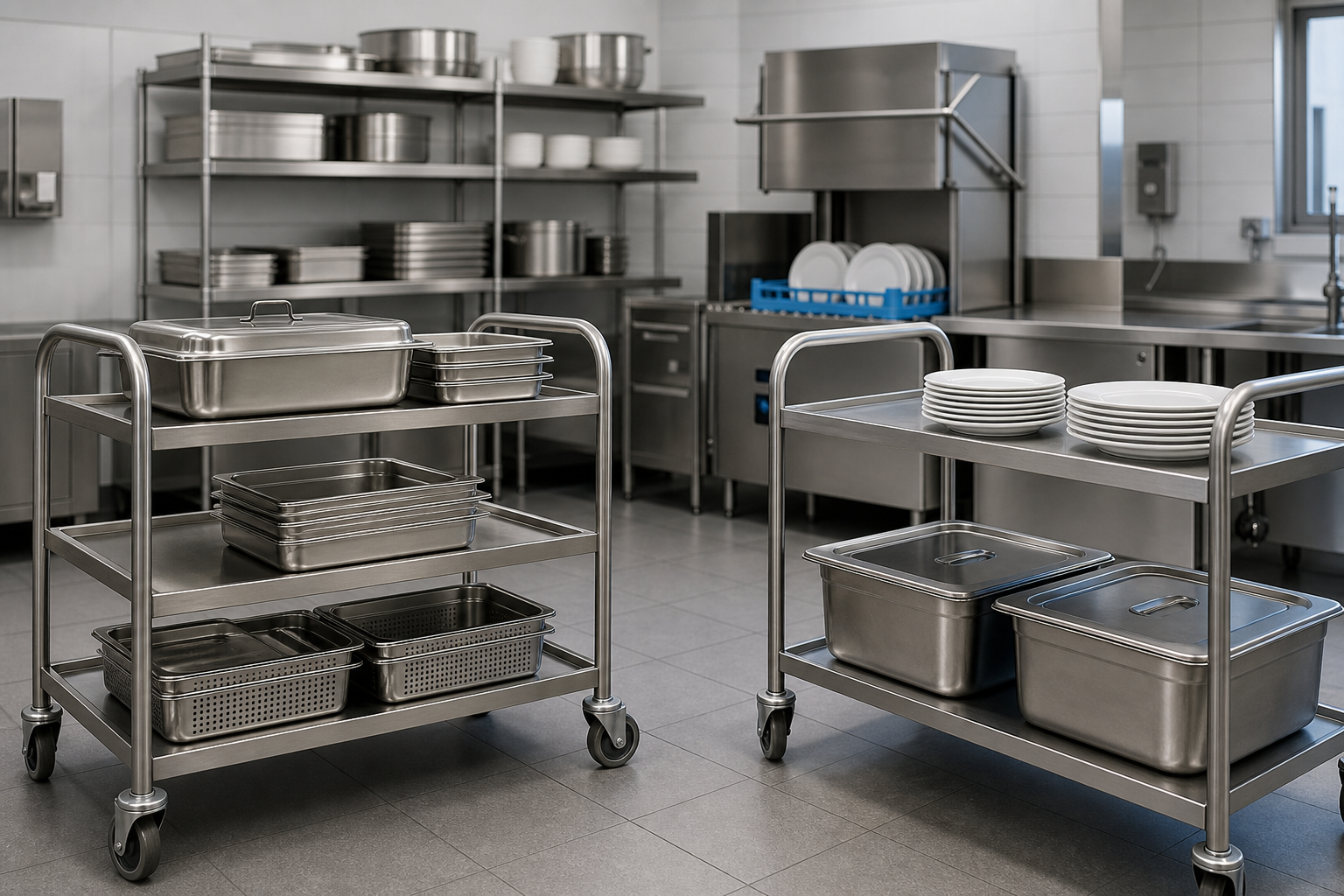 Catering utility equipment for service support