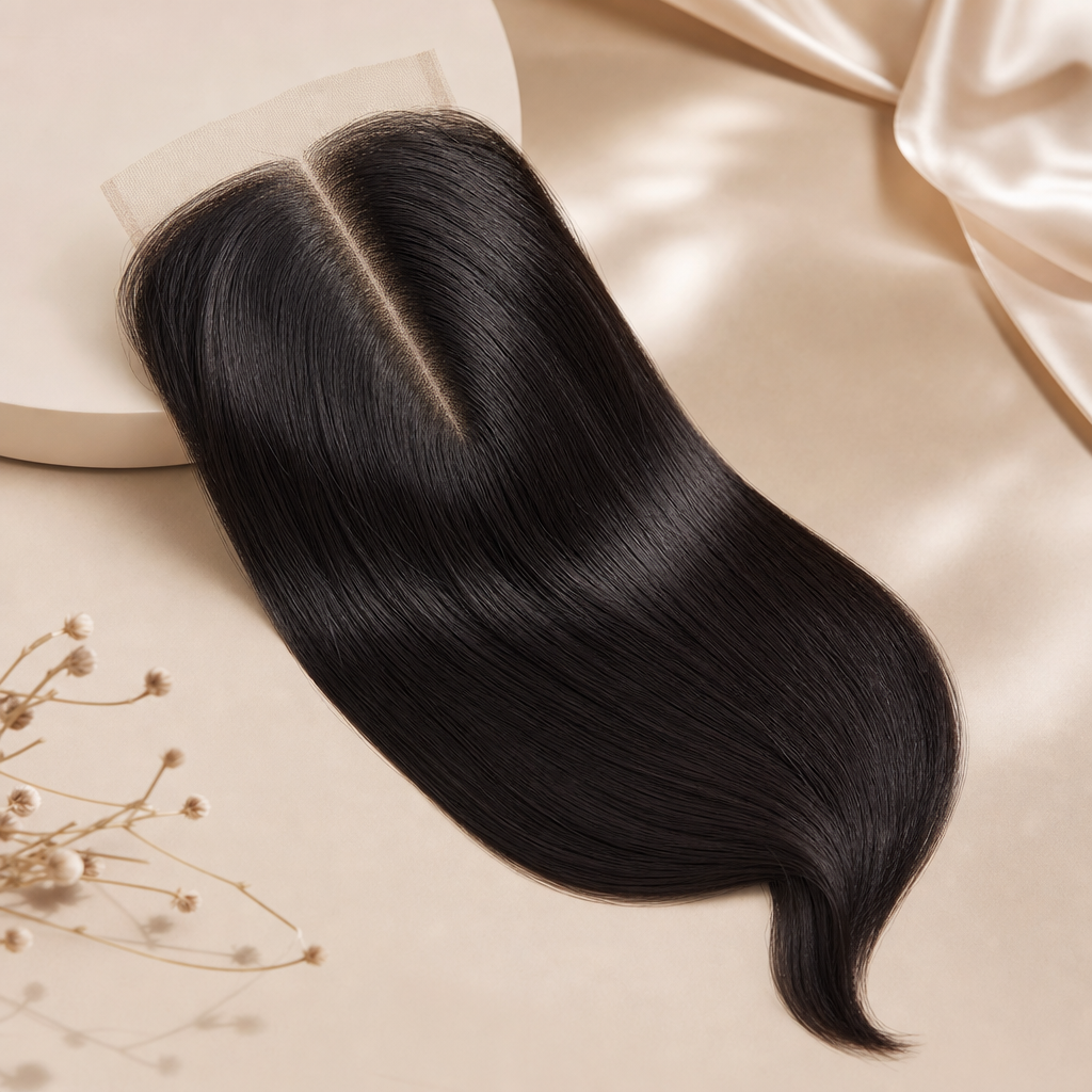 Middle Part Closure 22"