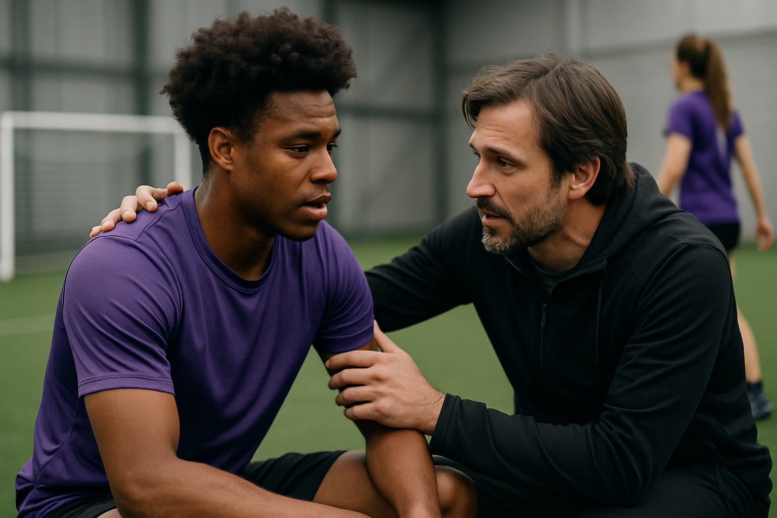 Connect sports support moment