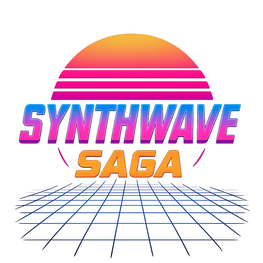 Synthwave Saga game logo