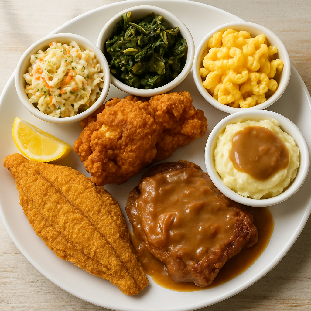 LEGEND package southern food platter