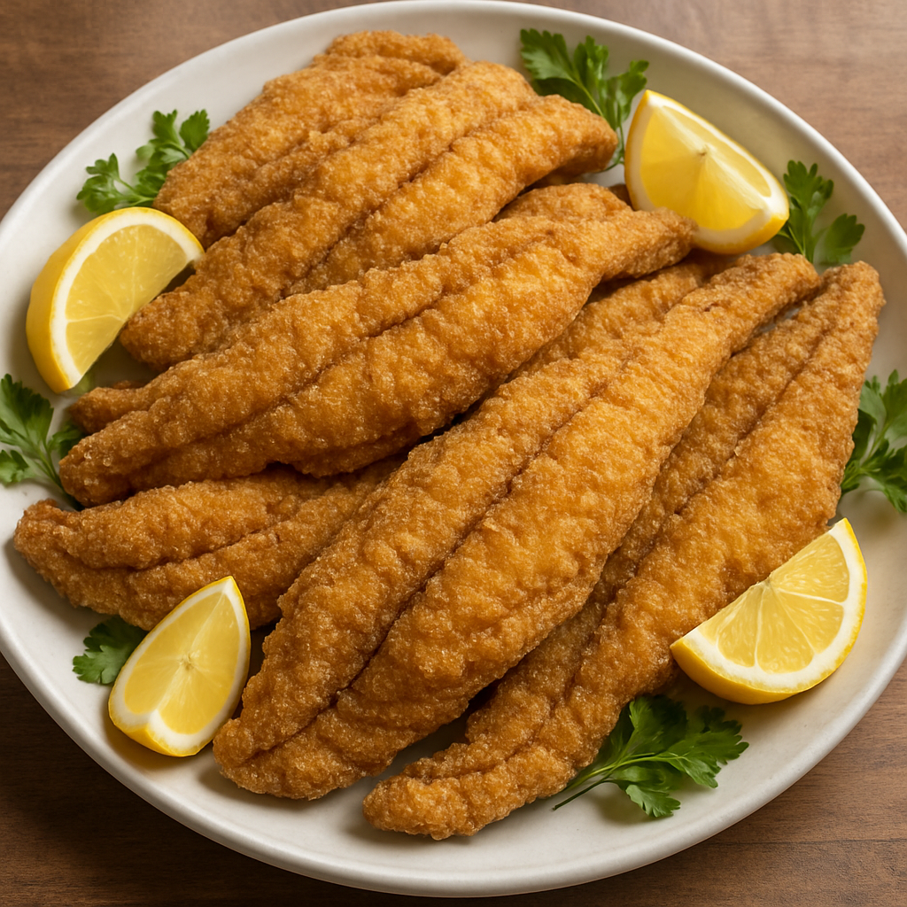 Southern-style fried catfish