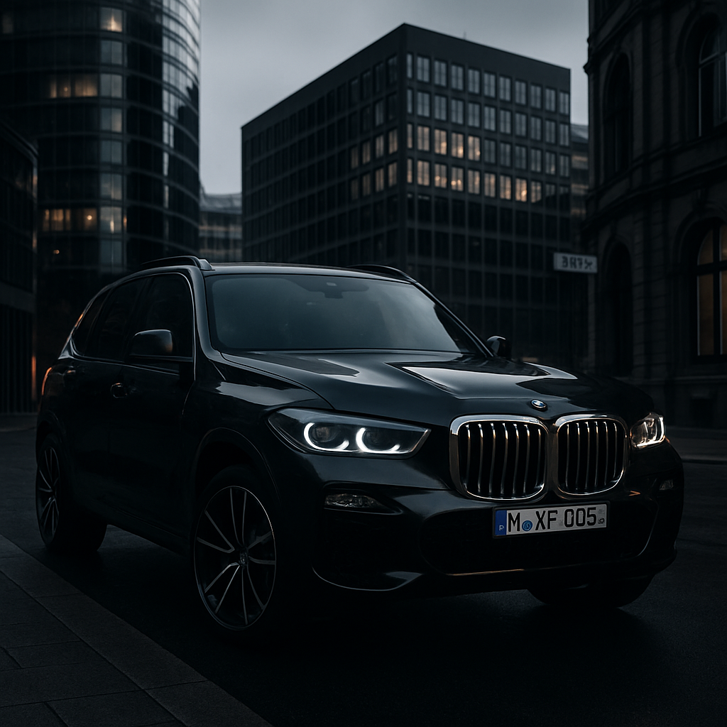 BMW X5 SUV rental in Berlin city