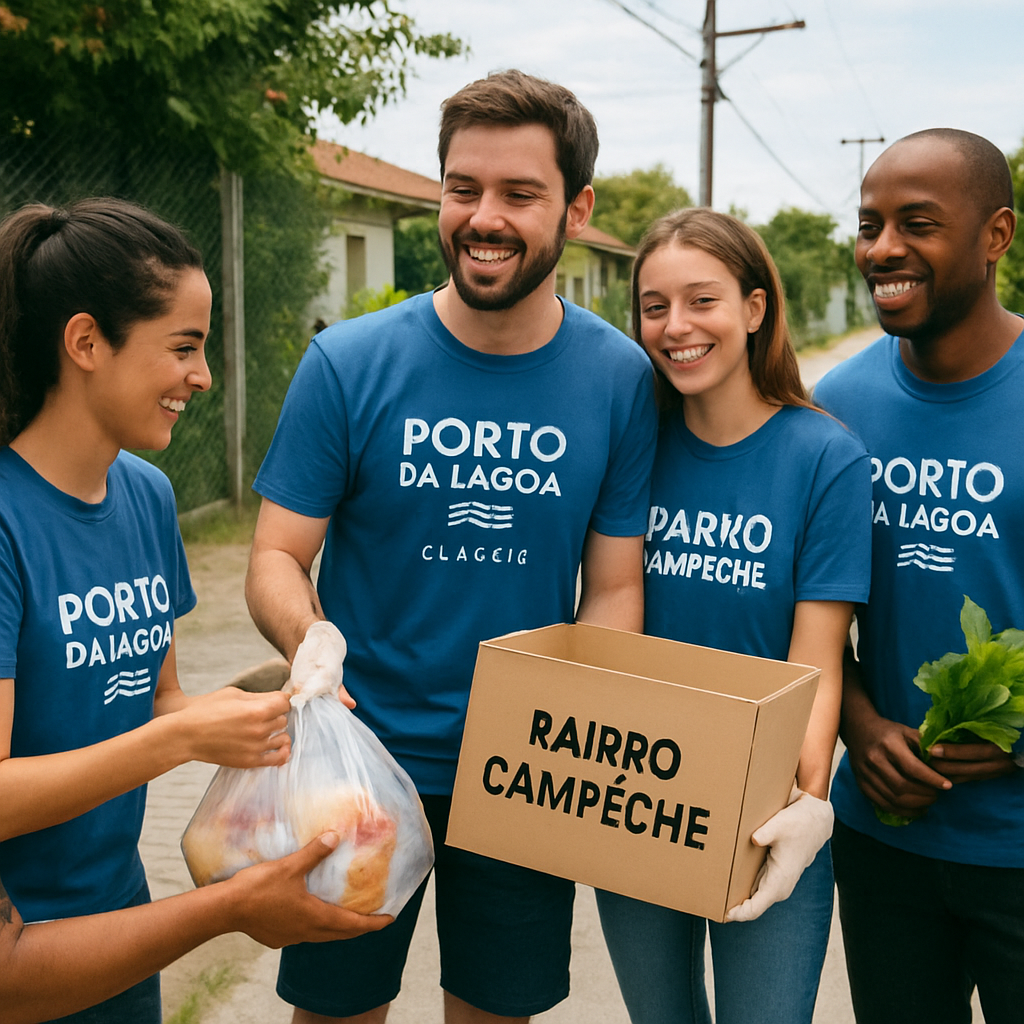 Ação social ou envolvimento da empresa com a comunidade local do Campeche