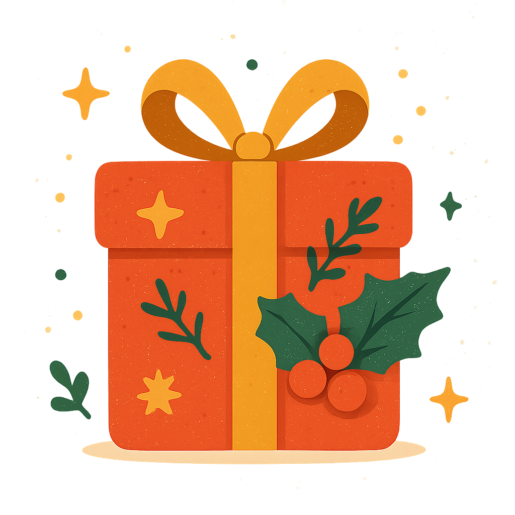 Gift icon representing a chance to win