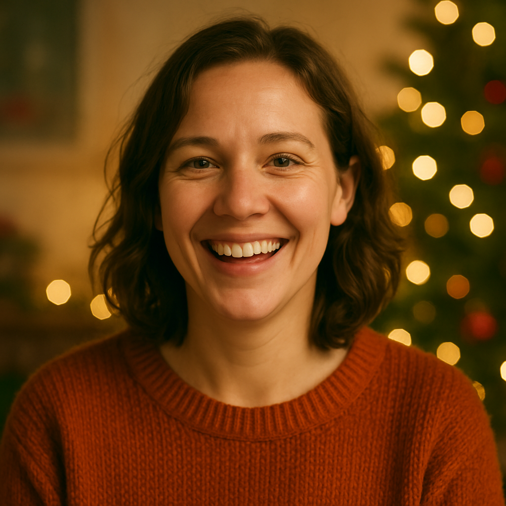 Smiling woman testimonial