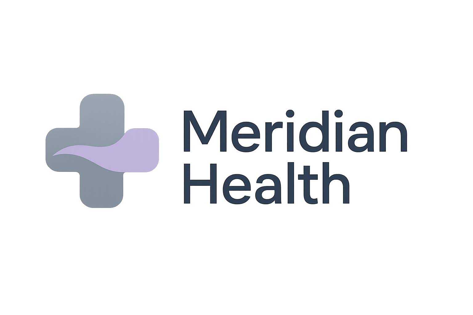 Placeholder enterprise logo for Meridian Health