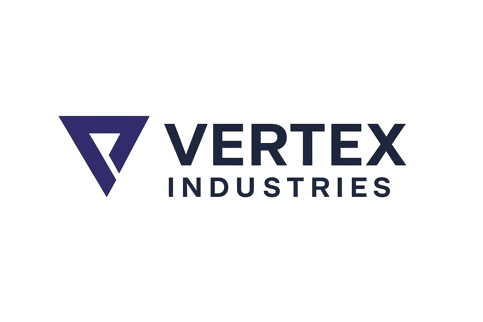 Placeholder enterprise logo for Vertex Industries