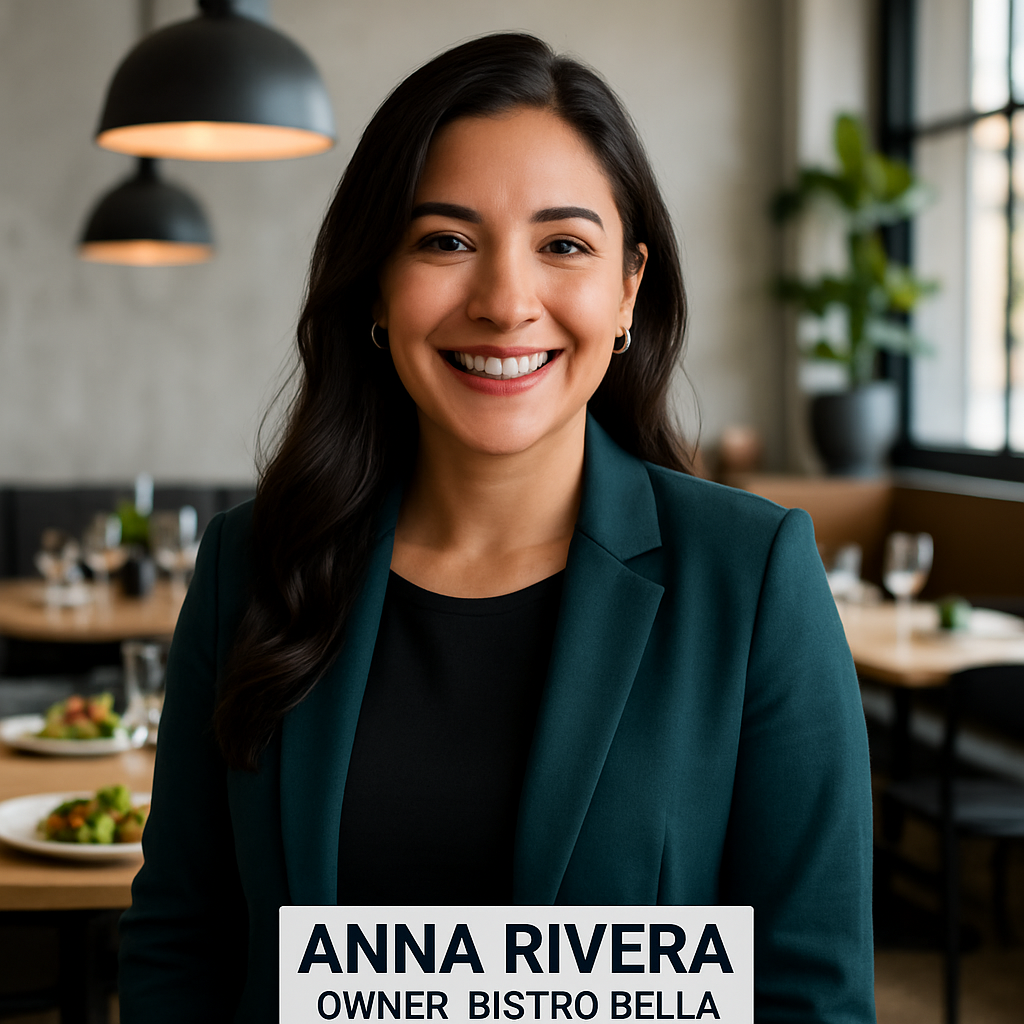 Photo of Anna Rivera of Bistro Bella