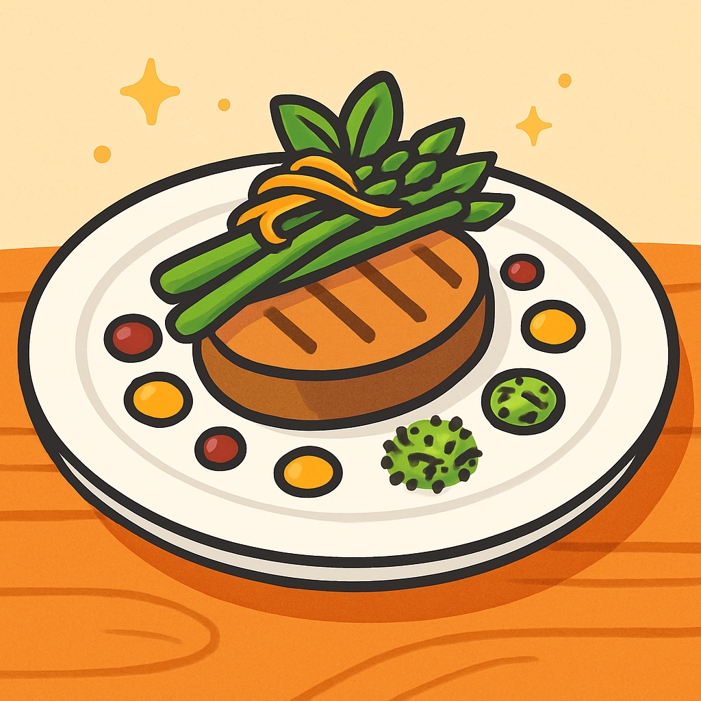 Beautifully presented dish icon