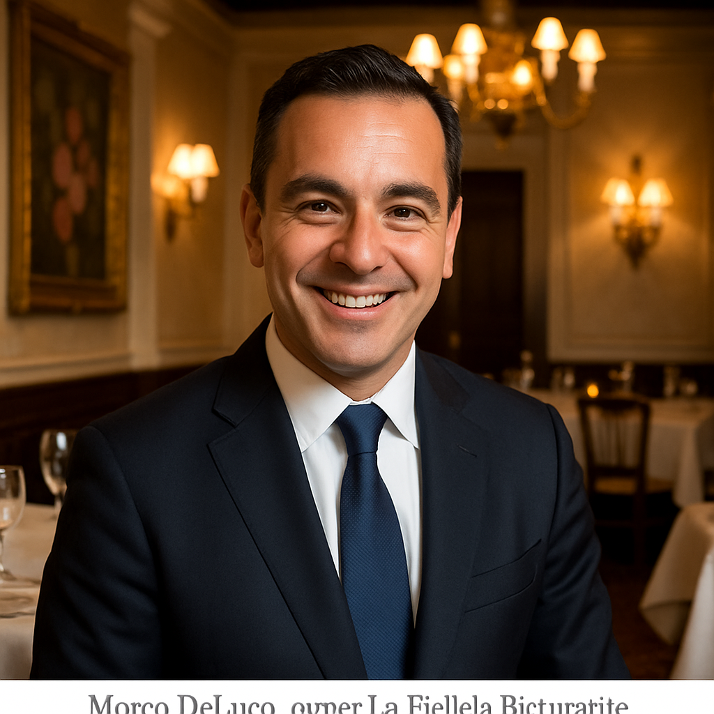 Photo of Marco DeLuca of La Fiorella
