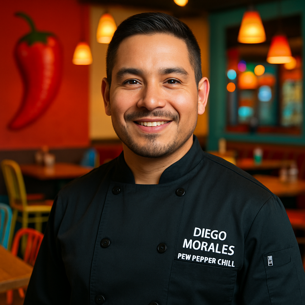 Photo of Diego Morales of Red Pepper Grill