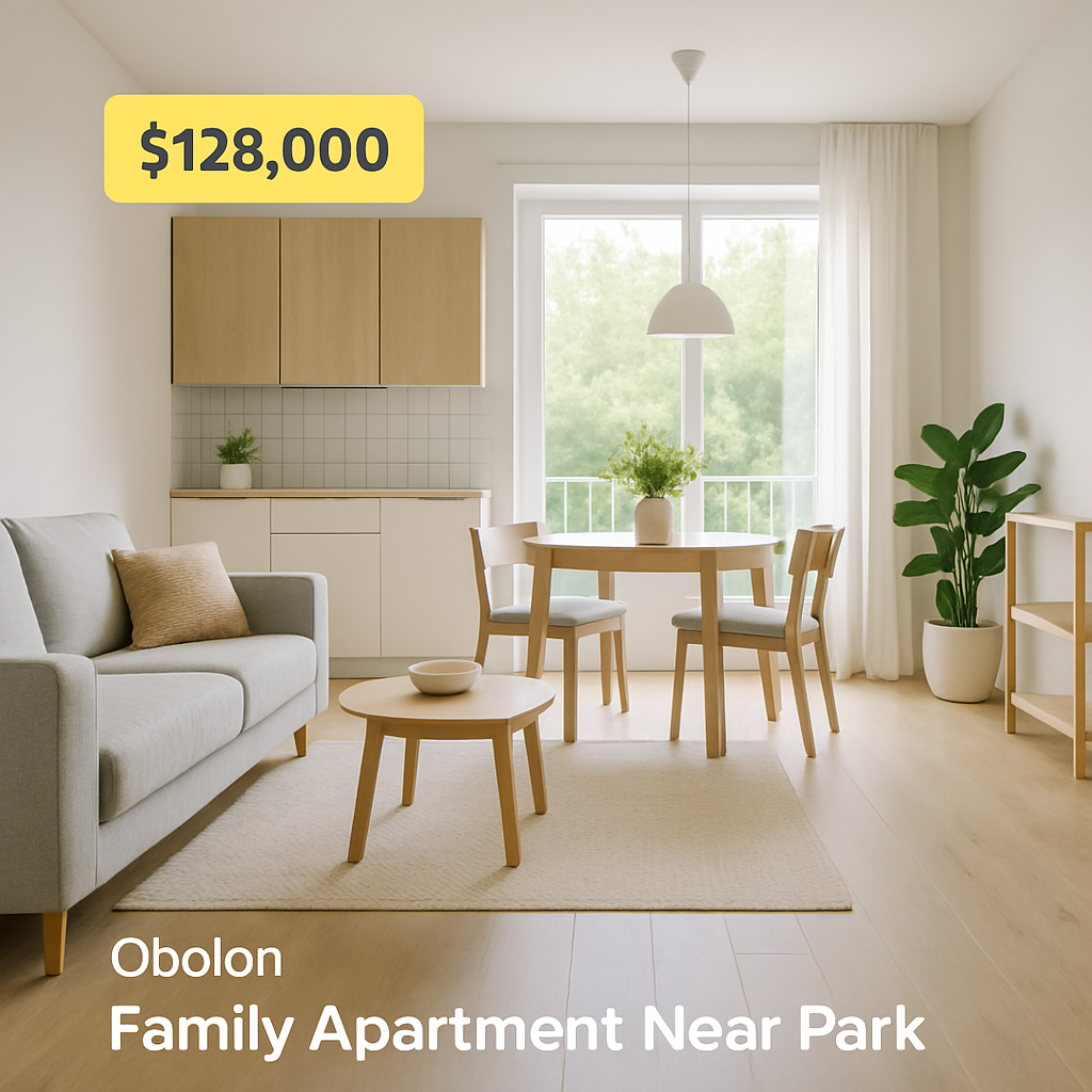 Family Apartment Near Park