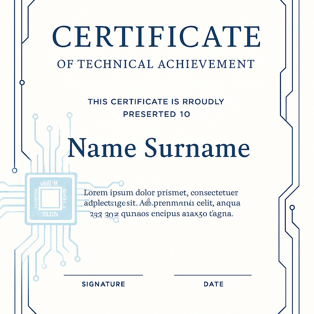 Technical certificate thumbnail